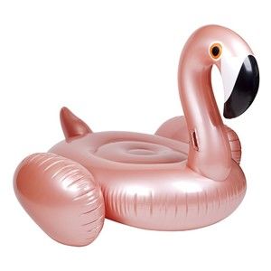 Nafukovací matrace Sunnylife Rose Gold Flamingo