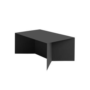 Černý konferenční stolek Custom Form Oli, 100 x 60 cm