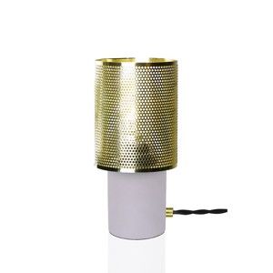 Stolní lampa v barvě mosazi Globen Lighting Rumble