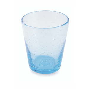 Sada 6 tmavě modrých sklenic z foukaného skla Villa d'Este Cancun, 330 ml