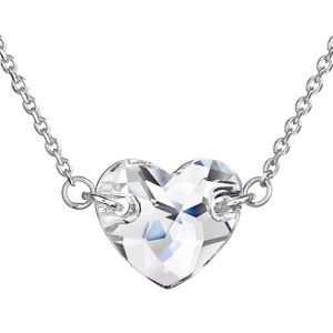 Stříbrný náhrdelník se Swarovski krystalem Je Veux Pure Heart