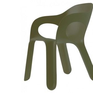 Zelená stohovatelná židle Magis Easy