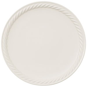 Bílý porcelánový talíř Villeroy & Boch Montauk, ⌀ 27 cm