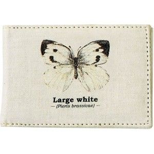 Obal na cestovní pas Gift Republic White Butterfly