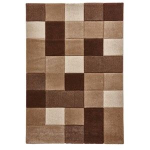 Béžovohnědý koberec Think Rugs Brooklyn, 160 x 220 cm