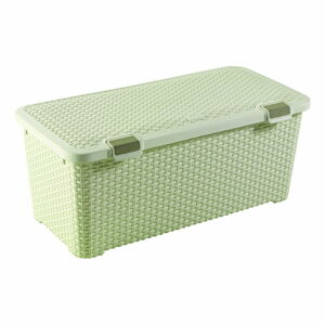 Zelený úložný box CURVER Trunk, 72 l
