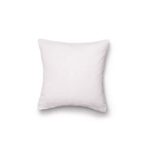 Bílý lněný povlak na polštář Maison Carezza Lily, 50 x 50 cm