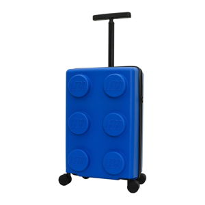 Modrý dětský kufr na kolečkách LEGO® Signature 20