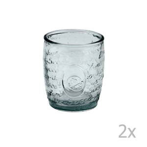 Sada 4 sklenic z recyklovaného skla Ego Dekor Mediterraneo, 400 ml