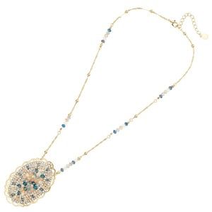 Pozlacený náhrdelník Ottaviani Crystalissimo