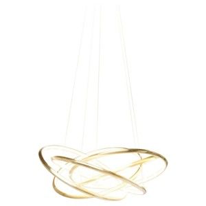 Závěsné svítidlo ve zlaté barvě Kare Design Saturn