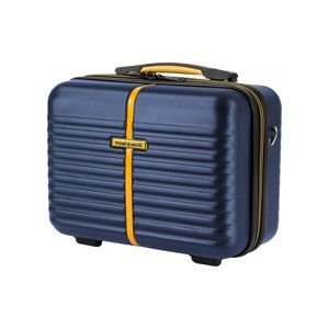 Modrý kosmetický kufřík Travel World, 17 l