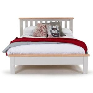 Dvojlůžková postel z akáciového dřeva VIDA Living Clemence, 180 x 200 cm