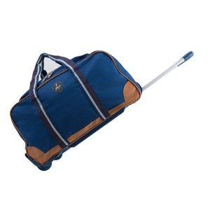 Modrá cestovní taška na kolečkách GENTLEMAN FARMER Sydney, 93 l