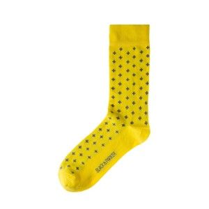 Žluté ponožky Black & Parker London Longstock Park, vel. 37 - 43