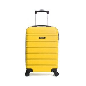 Žlutý cestovní kufr na kolečkách BlueStar Bilbao, 35 l