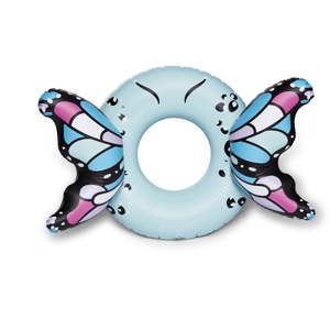 Modrý nafukovací kruh ve tvaru motýla Big Mouth Inc.
