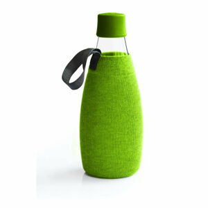Zelený obal na skleněnou lahev ReTap s doživotní zárukou, 800 ml
