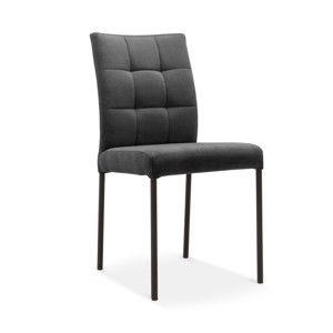 Černá jídelní židle s černými nohami Jakobsen home Matrix