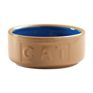 Kameninová miska pro kočky Mason Cash Cane Blue Cat, ø 13 cm