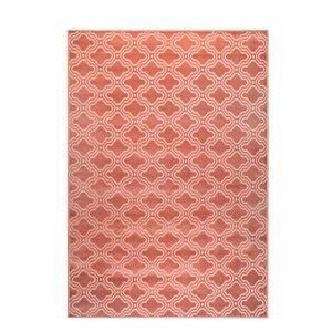 Růžový koberec White Label Feike, 160 x 230 cm