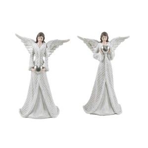 Sada 2 dekorativních andělů Ego Dekor Diana, výška 24,5 cm