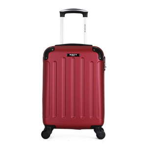 Tmavě červený cestovní kufr na kolečkách Bluestar Ruhno, 31 l