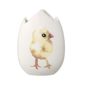 Kameninová váza ve tvaru vejce Bloomingville Chicken