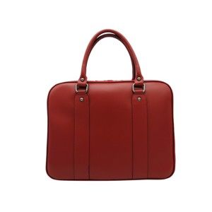 Tmavě červená taška / kabelka z pravé kůže Andrea Cardone Santo Melo