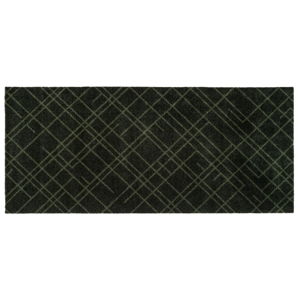 Tmavě zelená rohožka tica copenhagen Lines, 90x 130 cm