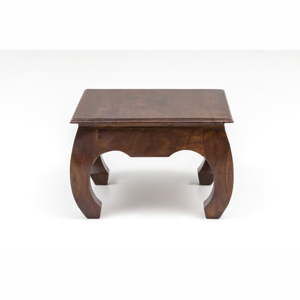 Konferenční stolek z akáciového dřeva Index Living Bali, 60 x 60 cm