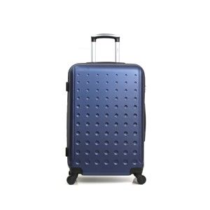 Modrý cestovní kufr na kolečkách Hero Taurus, 64 l