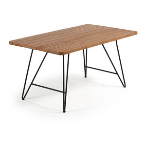 Stůl z přírodního teakového dřeva La Forma Komme, 160 x 90 cm