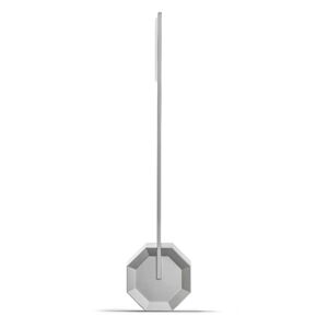Stmívatelná stolní lampa ve stříbrné barvě (výška 38 cm) Octagon One – Gingko