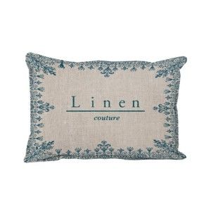 Polštář Linen Couture Lino Couture, 50 x 35 cm