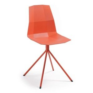 Červená jídelní židle La Forma Pixel