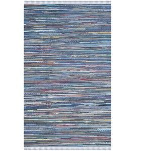 Modrý koberec Safavieh Elena, 91 x 152 cm