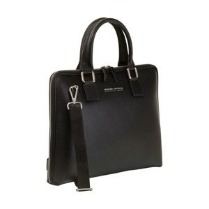 Černá taška / kabelka z pravé kůže Andrea Cardone Alexandra