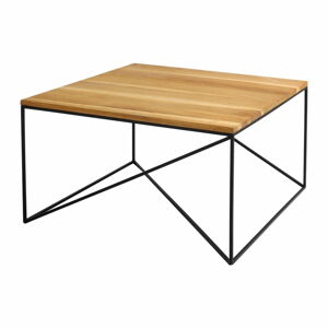 Konferenční stolek v dekoru dubového dřeva Custom Form Memo. délka 80 cm