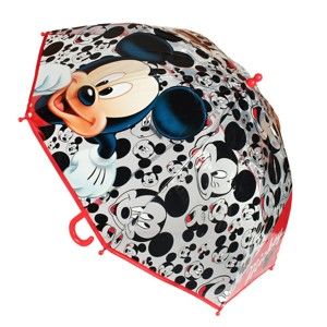 Dětský transparentní deštník Mickey Mouse