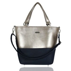 Modro-stříbrná kabelka Dara bags Lele No.214