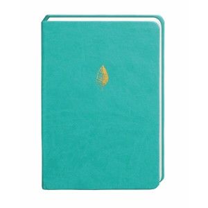 Tyrkysový zápisník Portico Designs, 300 stránek