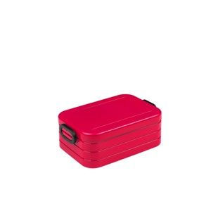 Červený box na oběd Rosti Mepal Ellipse Take a Break Bento, 18,5 x 12 cm