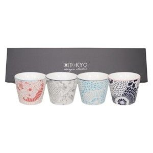 Sada 4 porcelánových hrnků Tokyo Design Studio Shiki, 180 ml