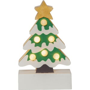 Bílo-zelená světelná dekorace s vánočním motivem Freddy – Star Trading