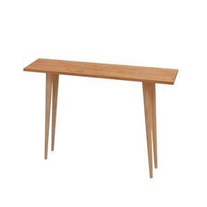 Hnědý konzolový stolek Desidero