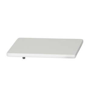 Bílý otáčecí noční stolek Manis-h, 35 x 30 cm