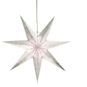 Svítící hvězda Best Season Antique Silverino, ⌀ 60 cm