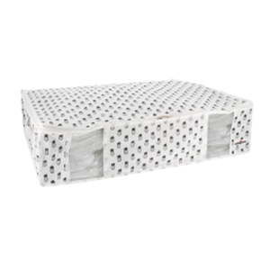 Bílý úložný box Compactor Tropic L, 50 x 65 x 15,5 cm