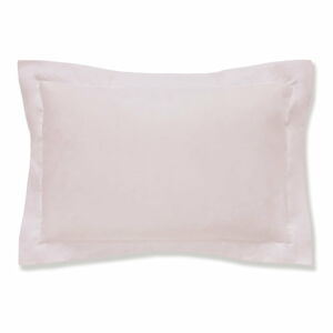 Růžový povlak na polštář z egyptské bavlny Bianca Oxford, 50 x 75 cm